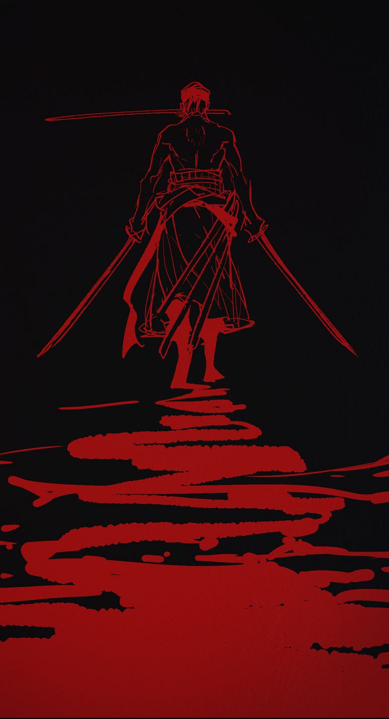 780x1440 Roronoa Zoro PIECE by Pixiv Id 10464457 Anime Image Board