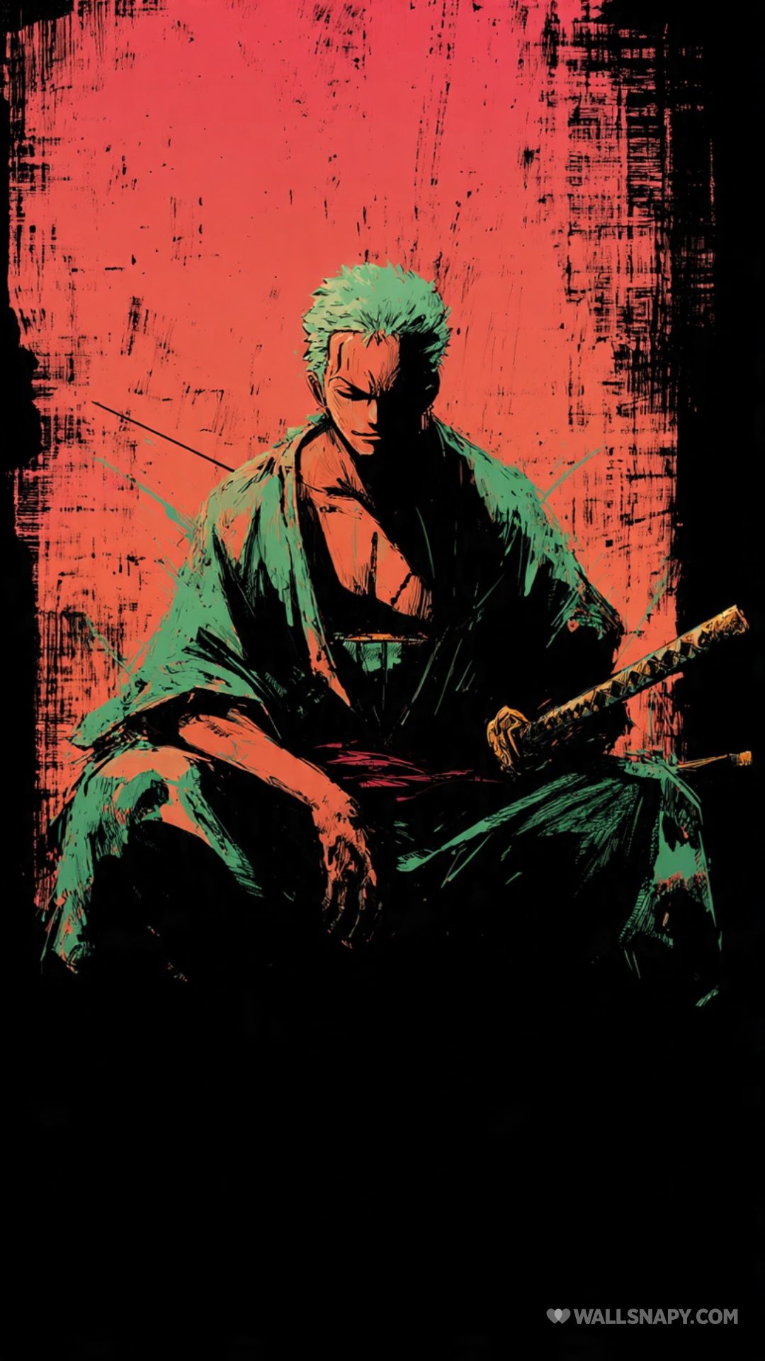 1080x1920 Roronoa zoro cool anime wallpaper free download