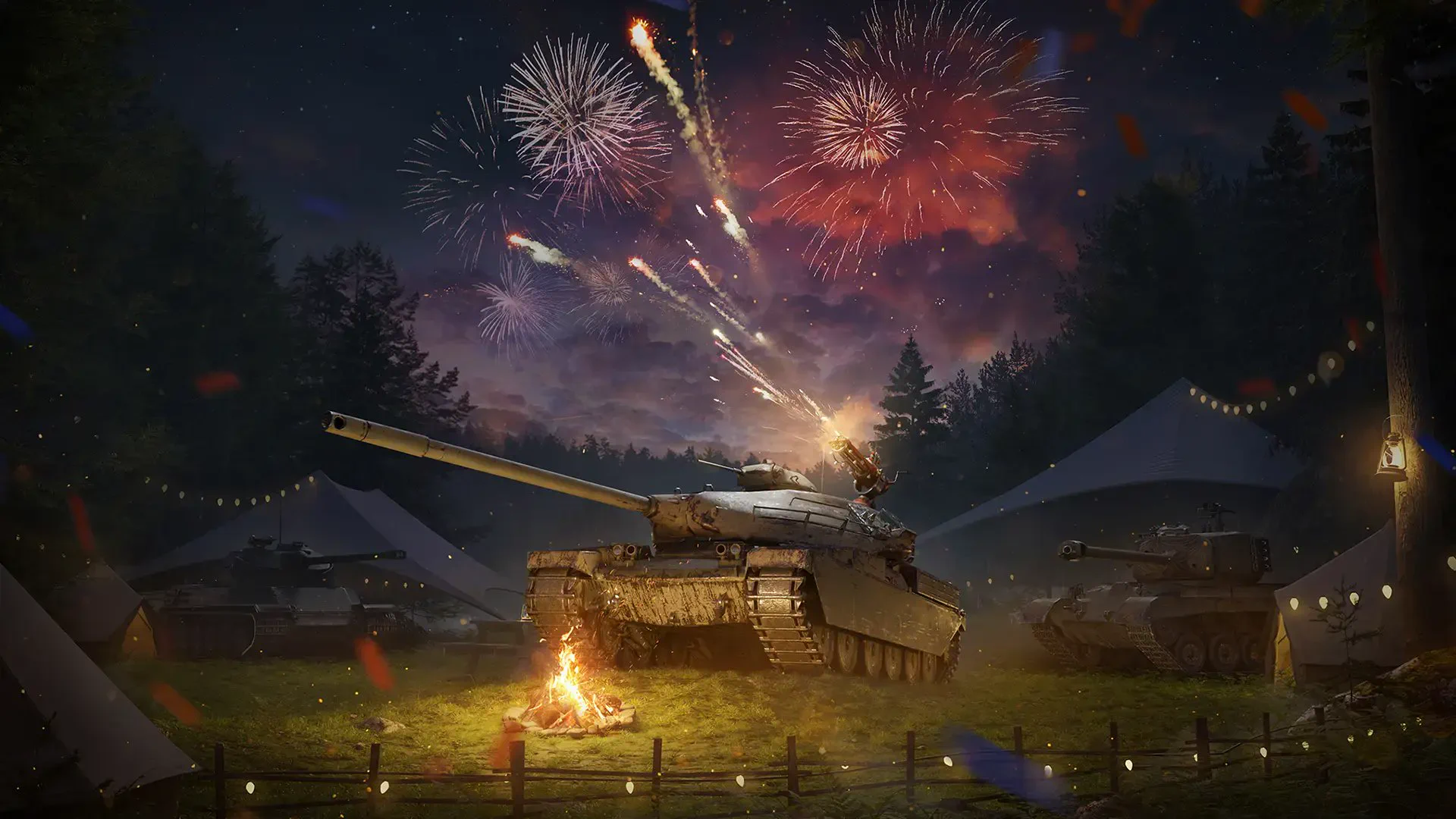 1920x1080 World of Tanks Blitz on X: Happy Independence Day to all tankers in the USA!