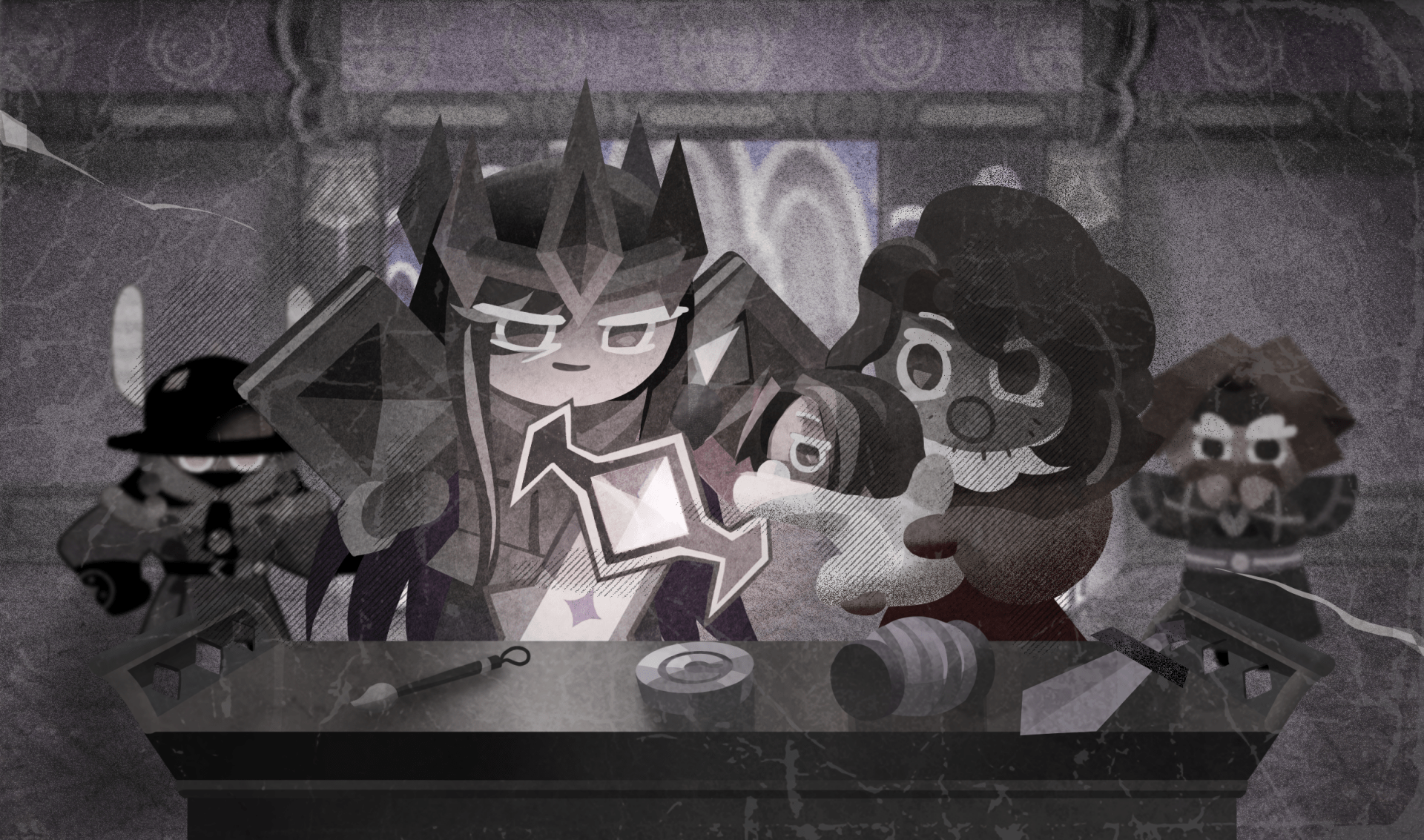 1920x1133 Dark Cacao & Dark Choco Cookie. COOKIE RUN: KINGDOM HD Wallpaperx1440