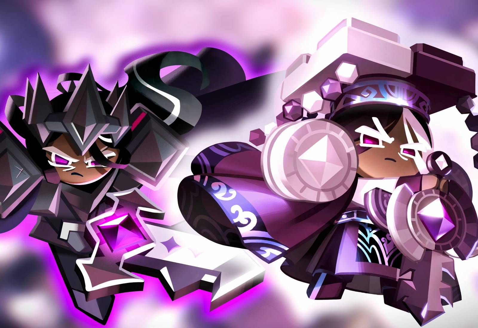 1600x1100 Cookie Run: Kingdom Toppings & Beascuits For Dark Cacao Cookie