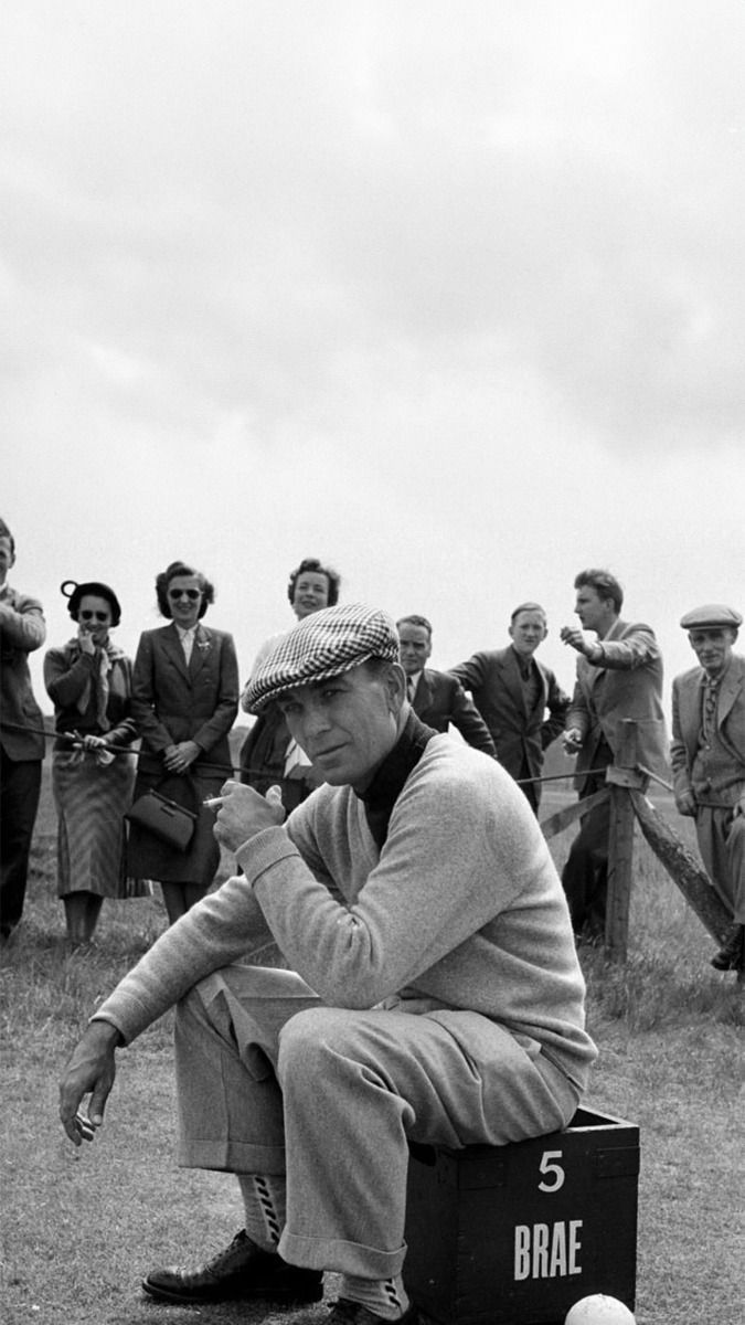 675x1200 Ben Hogan, Hole Brae, British Open at Carnoustie, Scotland, 1953