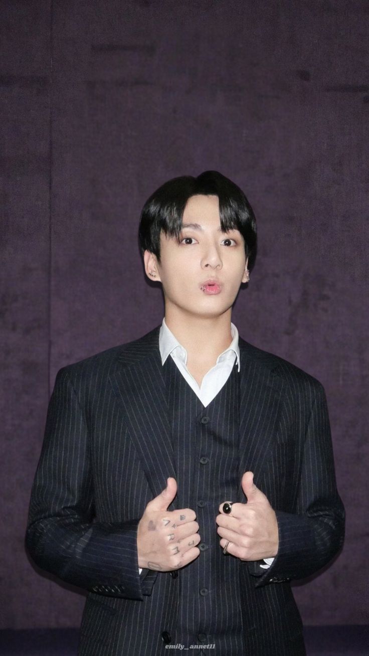 736x1308 Wallpaper Jungkook 'Standing Next to You'