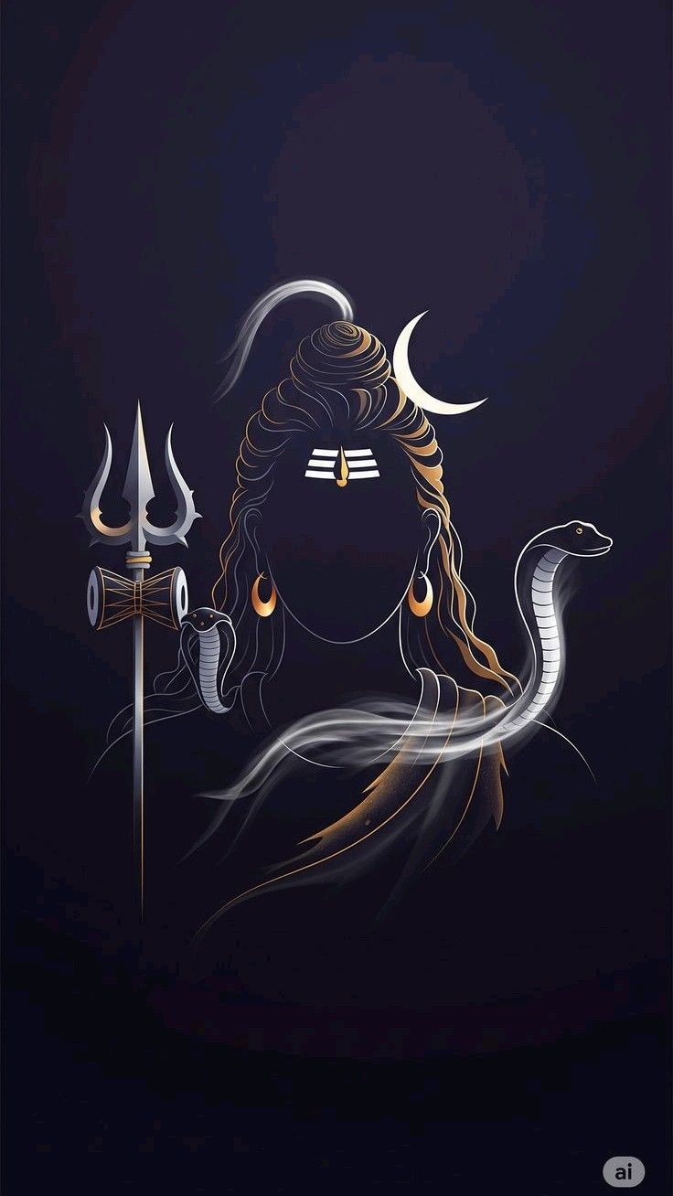 736x1308 lord shiv wallpaper Free Download