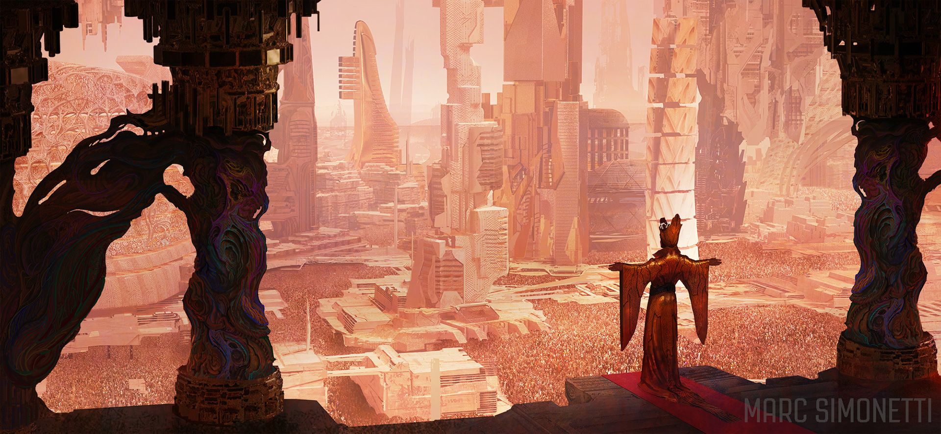 1920x886 Dune Messiah by Frank Herbert cover art for Centipede Press (11). Image - Behance