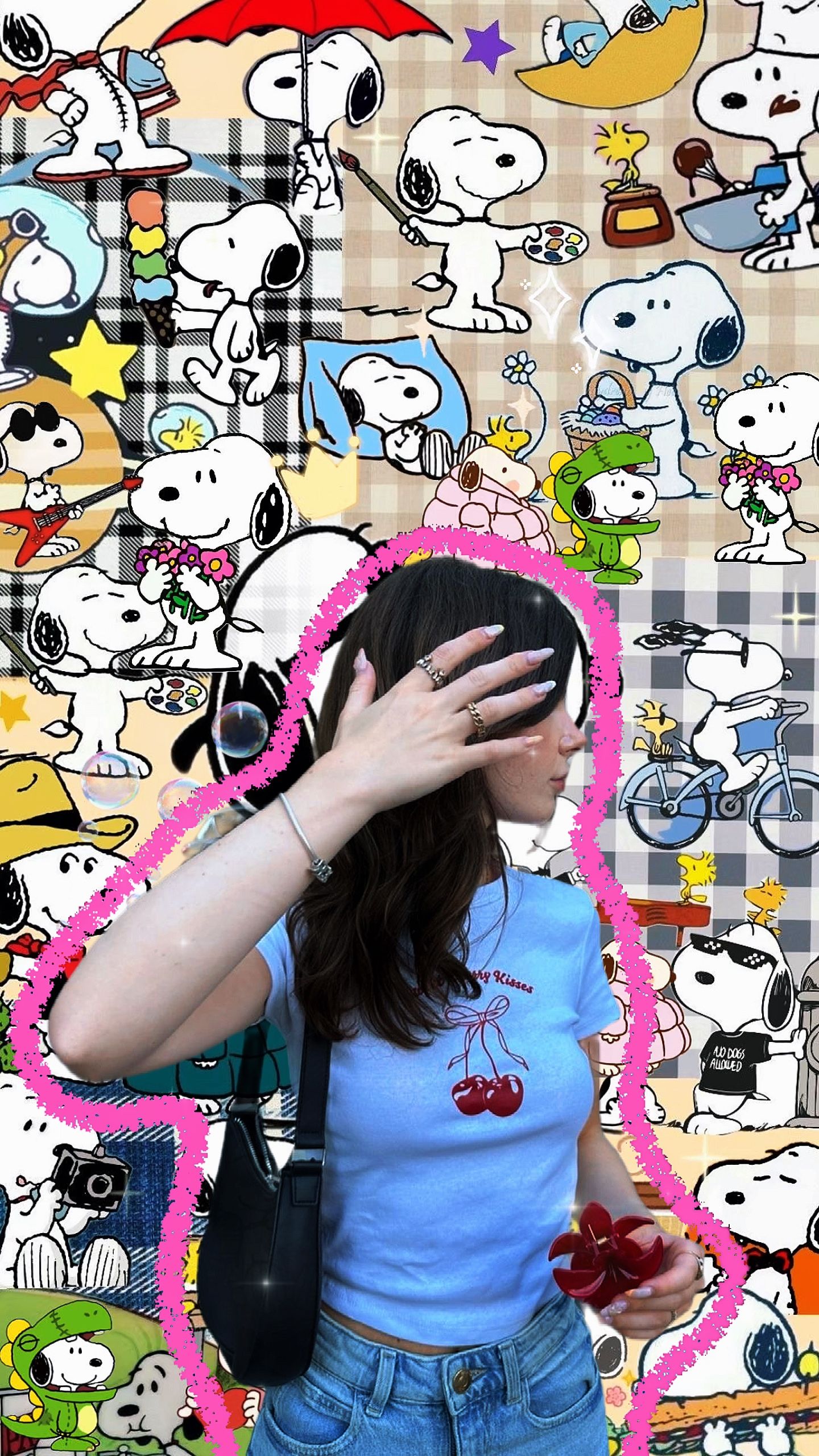 1440x2560 Wallpaper snoopy✨
