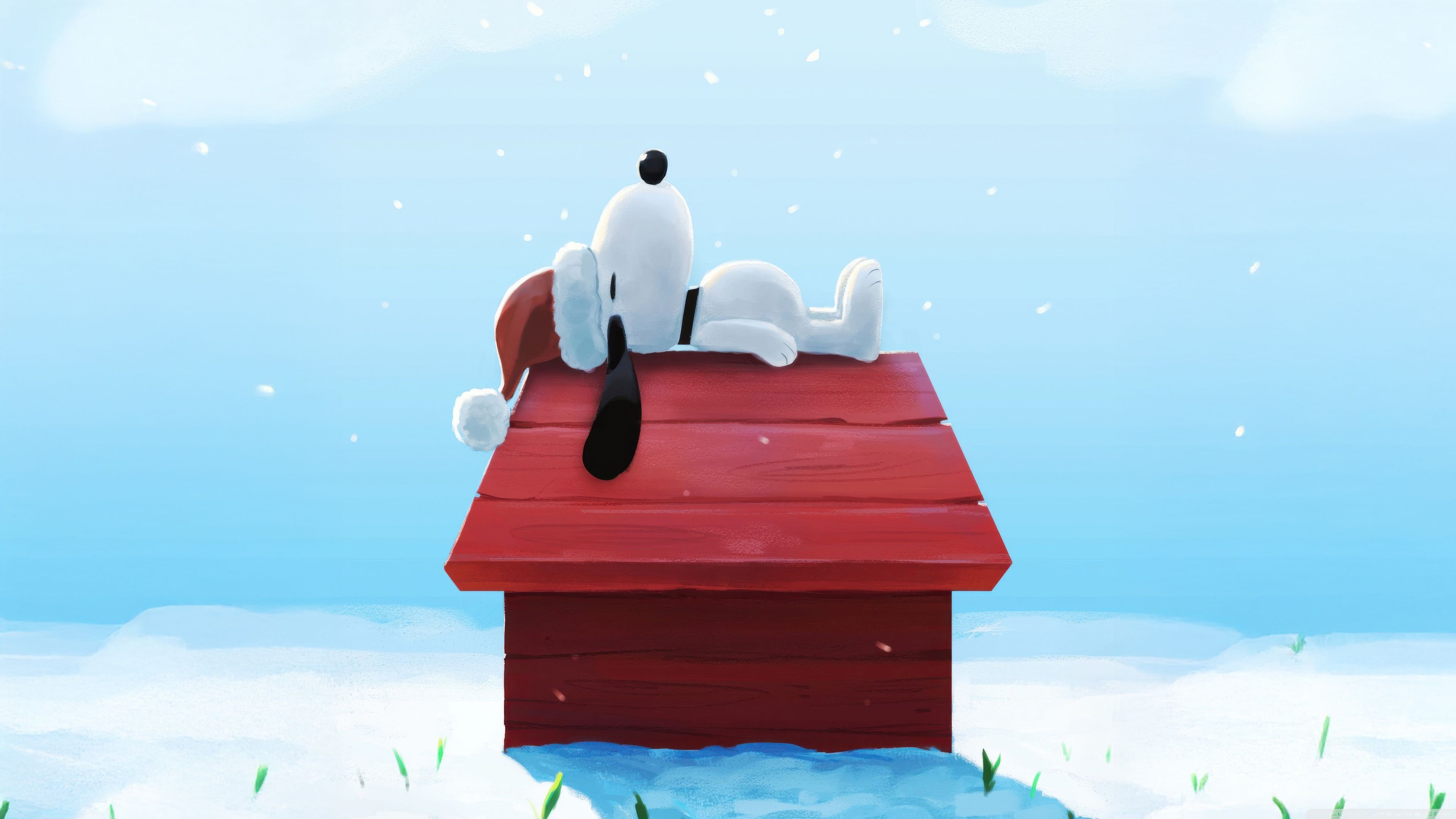 3840x2160 Snoopy, Winter, Snow, Christmas, Peanuts 4K UHD Wallpaper for UltraHD Desktop and TV : Widescreen and UltraWide Display : Smartphone and Tablet Devices