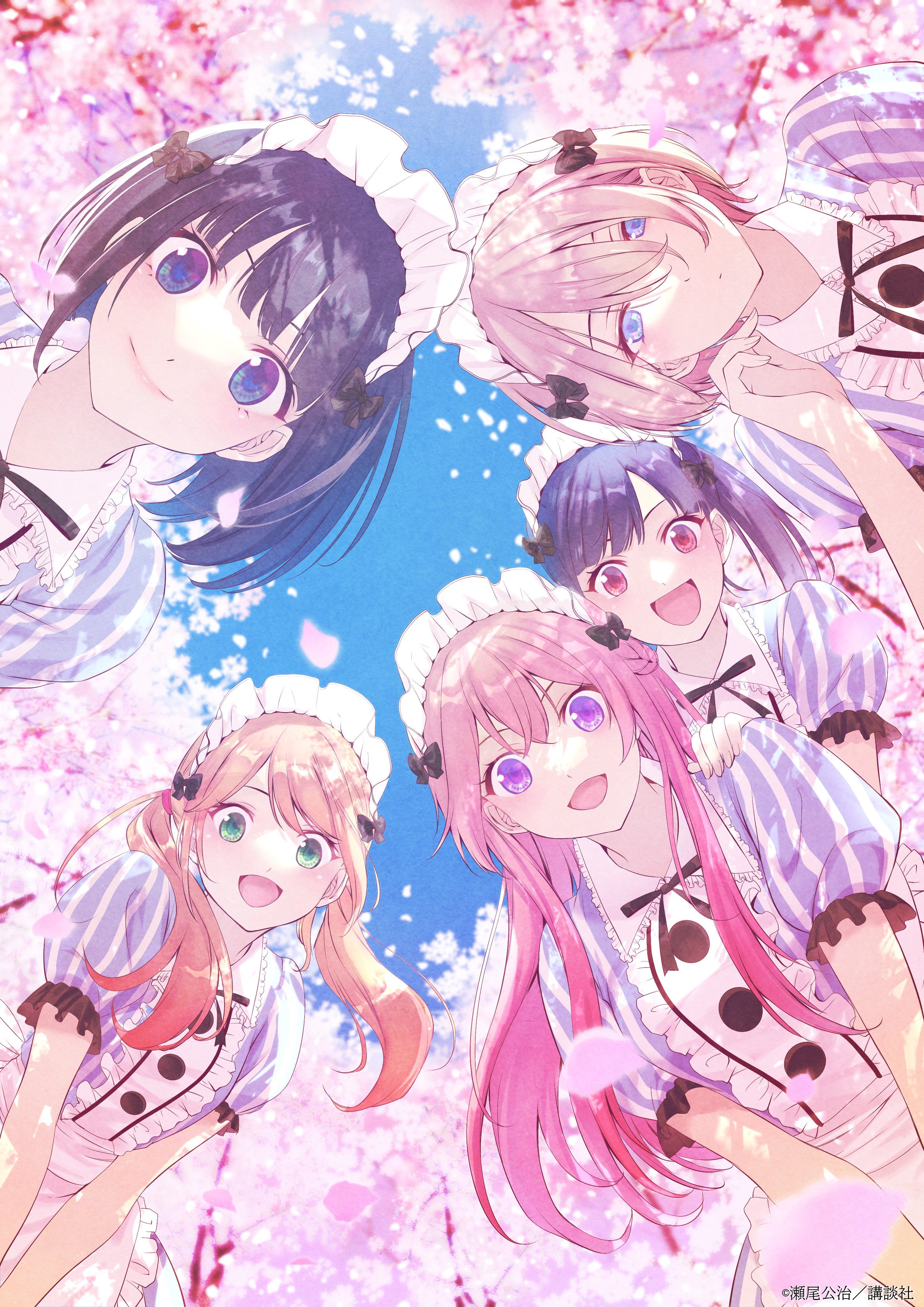 2894x4093 Megami No Cafe Terrace Wallpaper