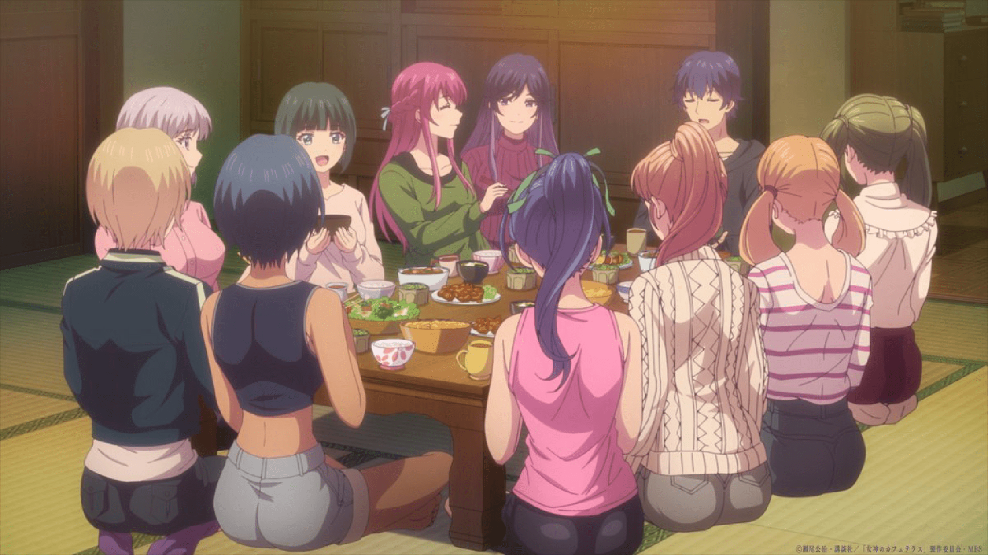 1920x1080 The Café Terrace And Its Goddesses Previewed Episode 16