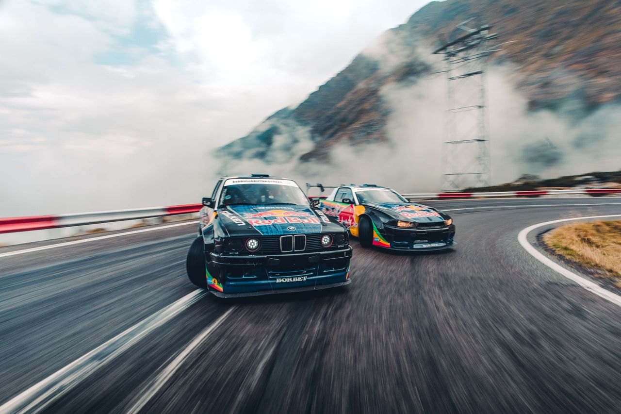 1280x853 Daniel Ricciardo And Max Verstappen Drift Around The Red Bull Ring