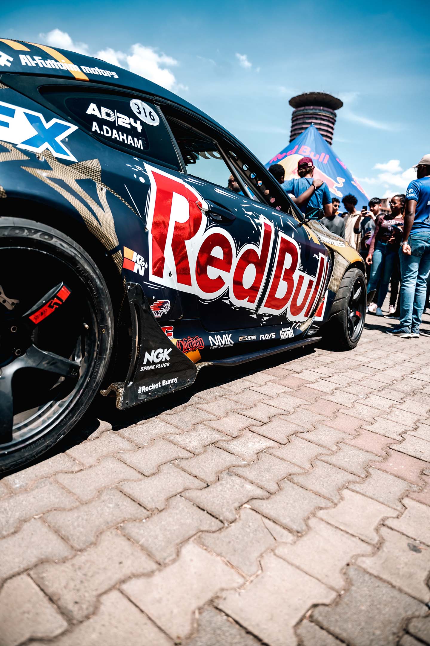1440x2160 Red Bull Car Park Drift Kenya