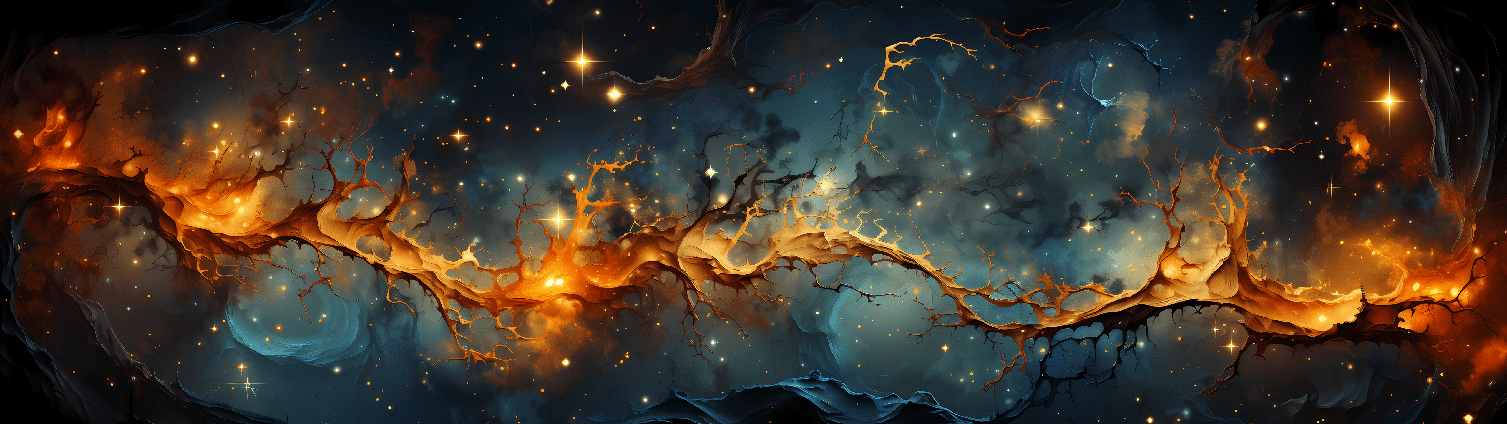 5120x1440 Fall and stuff.{AI}[5120X1440]