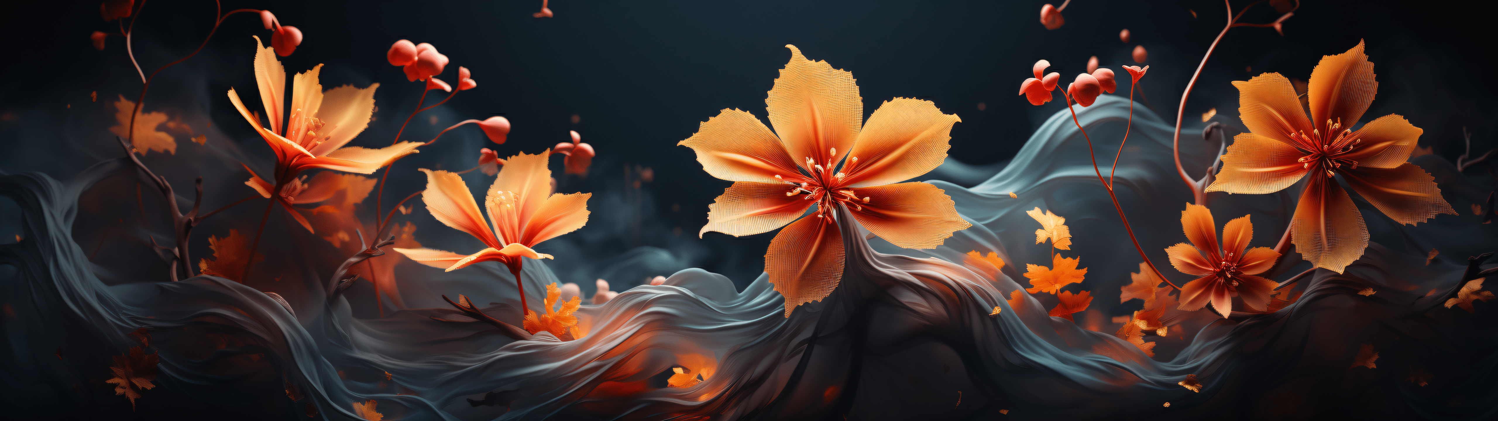 5120x1440 Fall and stuff.{AI}[5120X1440]