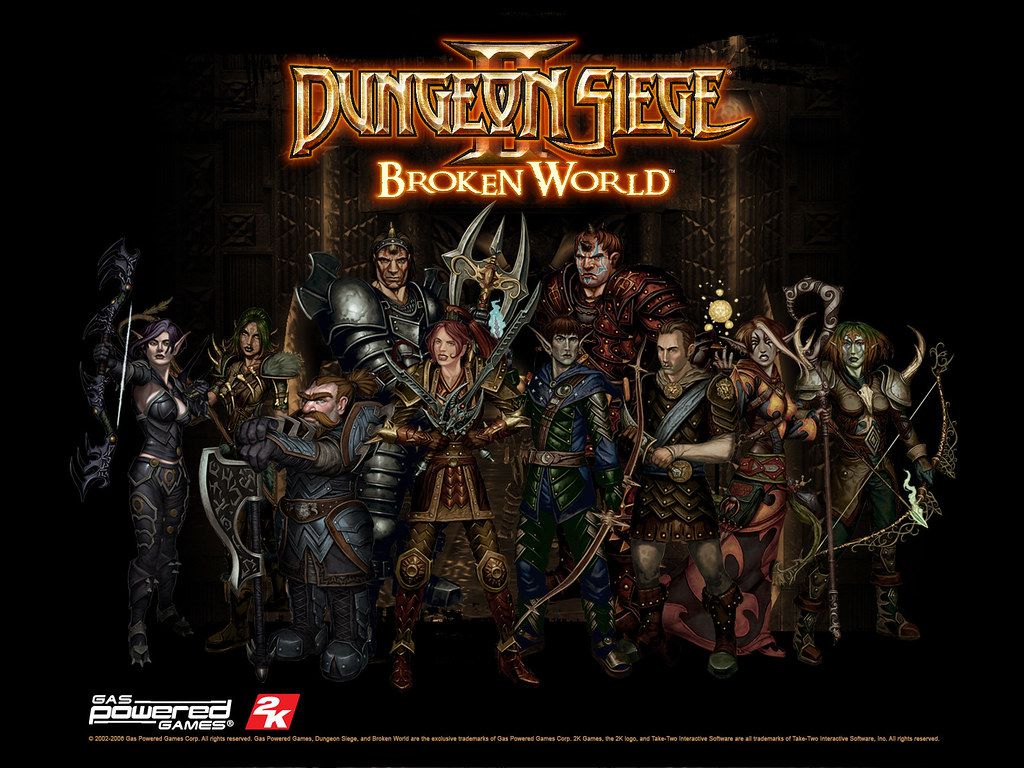 1024x768 Dungeon Siege 2 Broken World Wallpaper