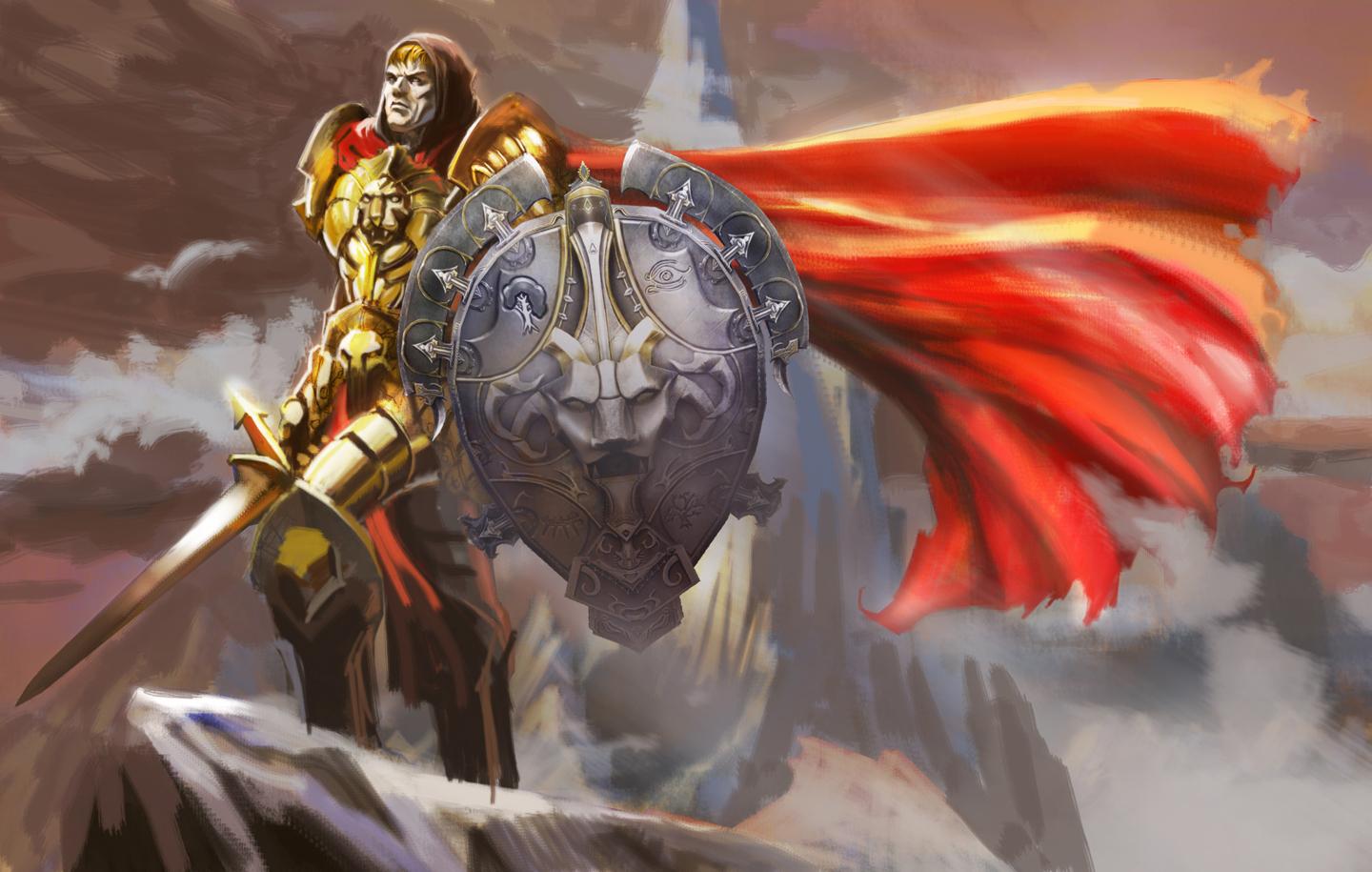 1440x915 Part 2. Dungeon Siege 2 / Character Concept Art / Environment Concept Art / Eva Portraits