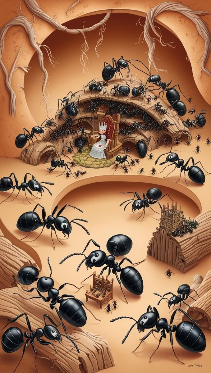 679x1201 The Tiny Builders: Ant Colonies!