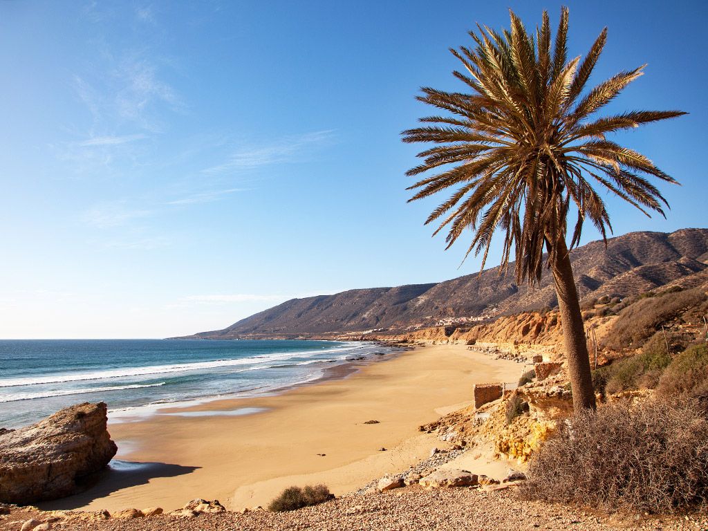 1024x768 Morocco's Best Beaches. Moon Travel Guides