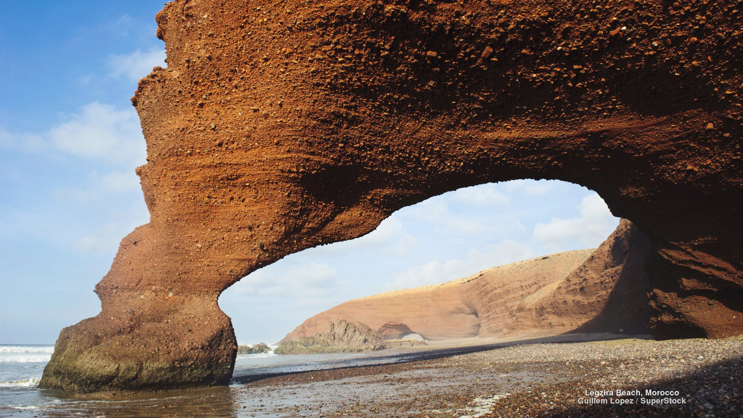 2560x1440 legzira, Beach, Morocco Wallpaper HD / Desktop and Mobile Background