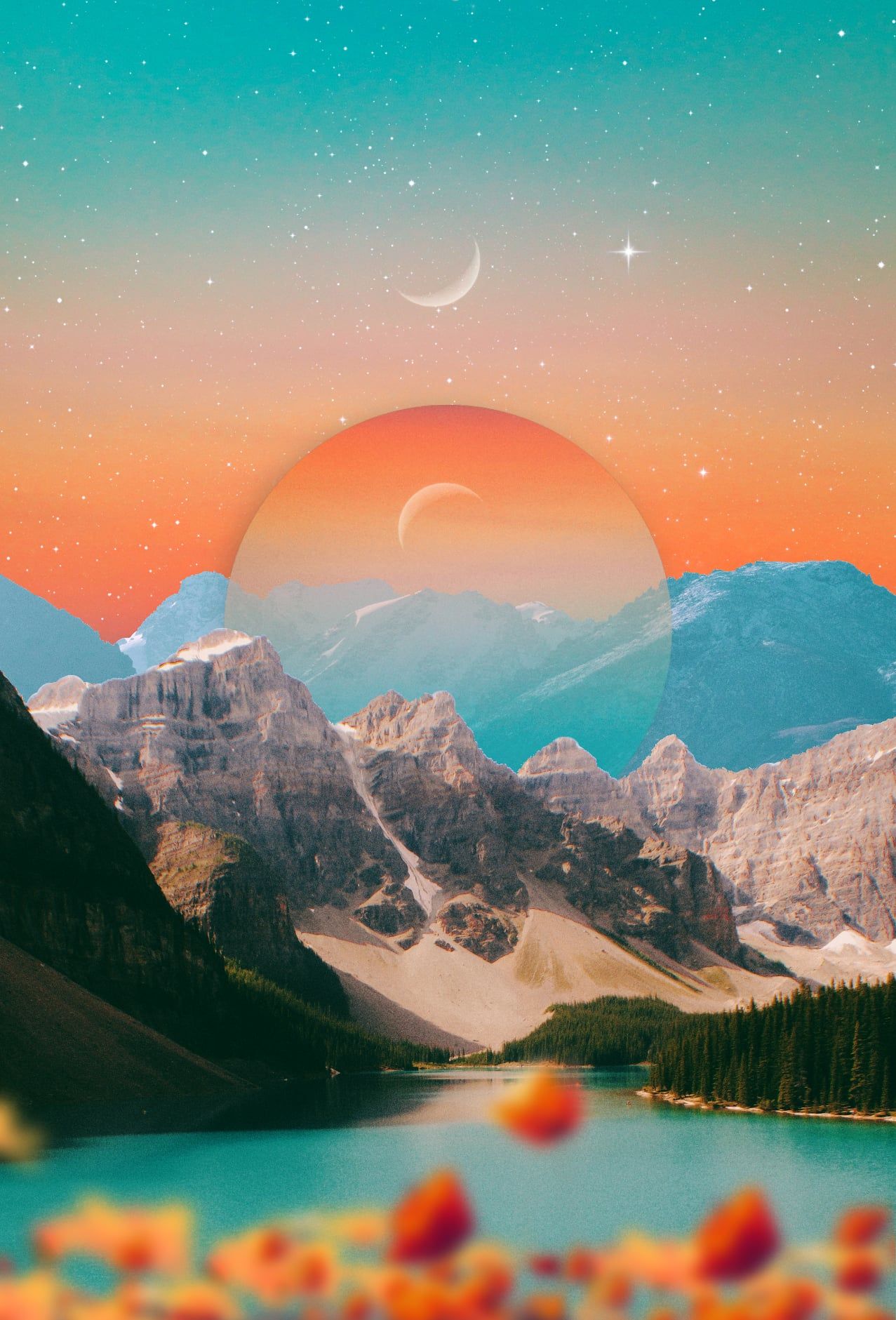 1277x1881 New Sanctuary, by Jinx (Me), Digital Collage, 2021