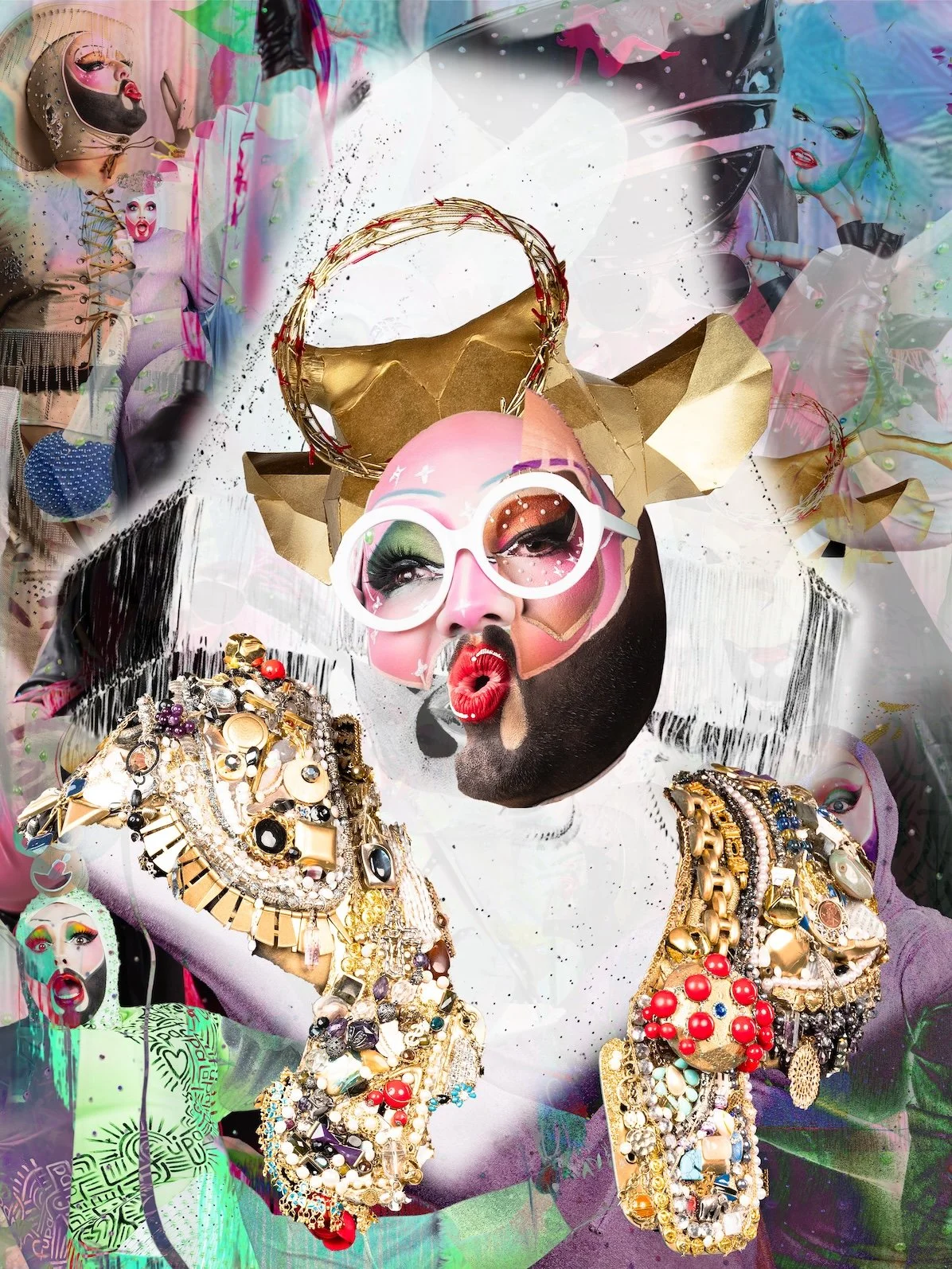 1196x1594 Fine Art Digital Collages. Jay Cupcake. St. Paul & Minneapolis