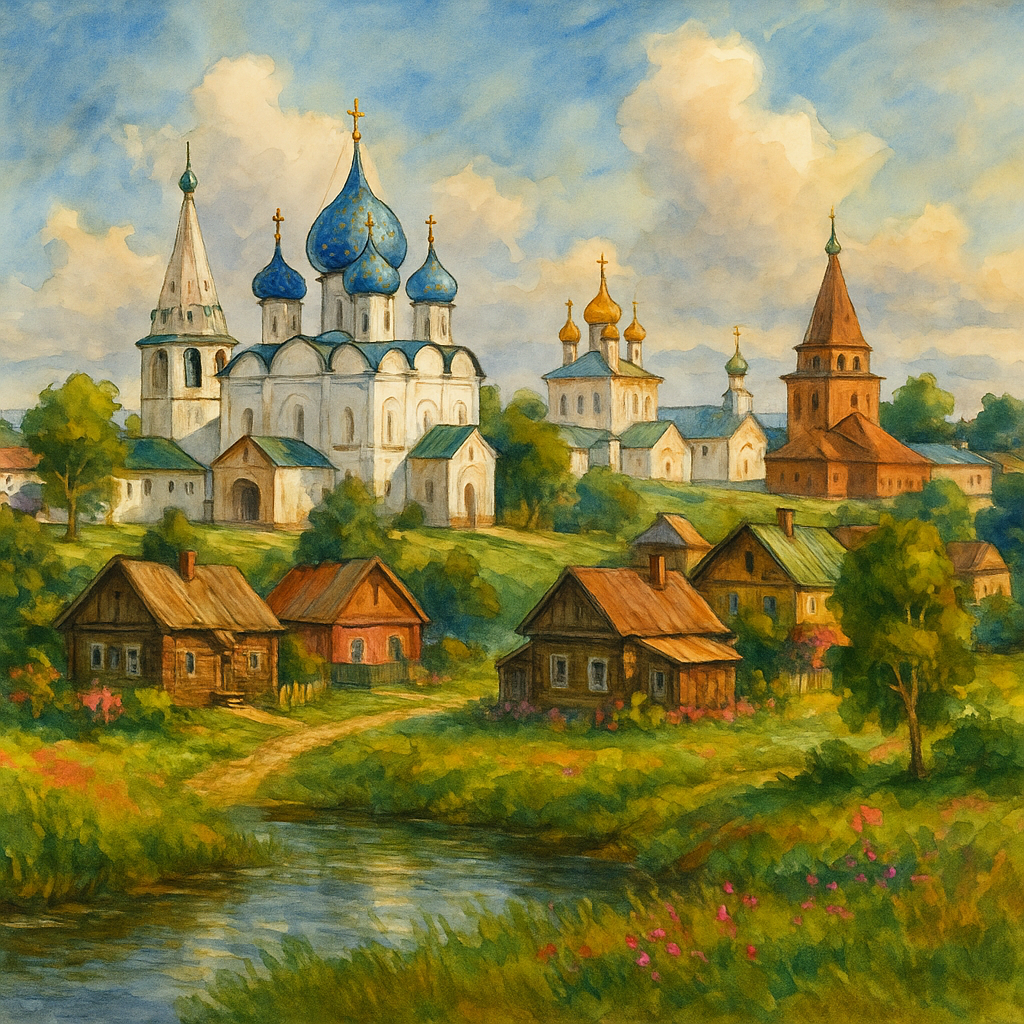1024x1024 Suzdal: A Russian Fairy Tale Town On The Golden Ring. Polyglottist Language Academy