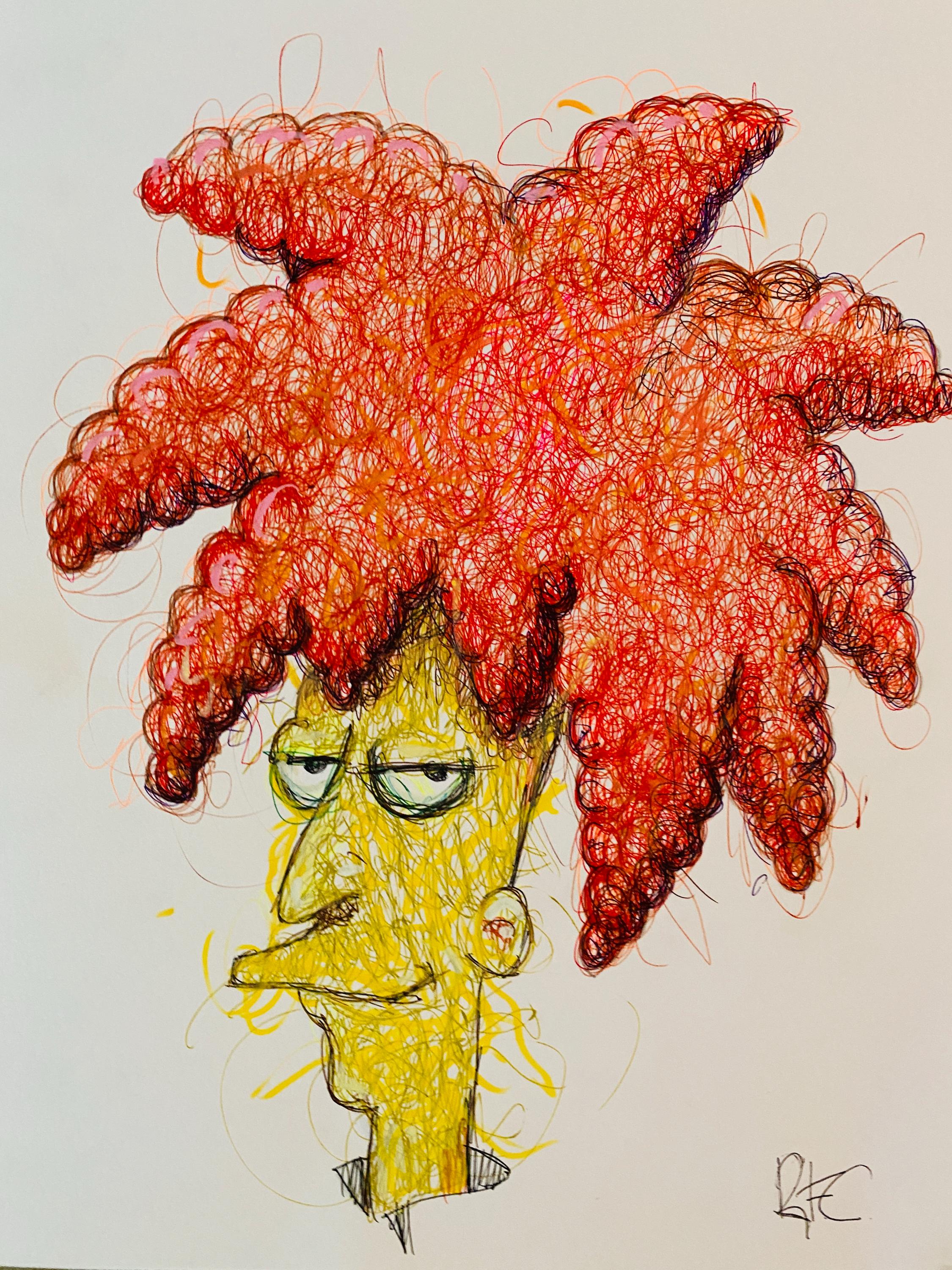 2250x3000 Sideshow Bob Fan Art