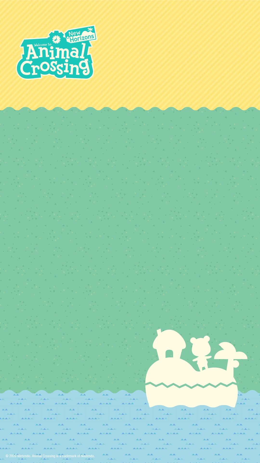 1080x1920 Get Two Adorable New Animal Crossing: New Horizons Wallpaper from My Nintendo Crossing World