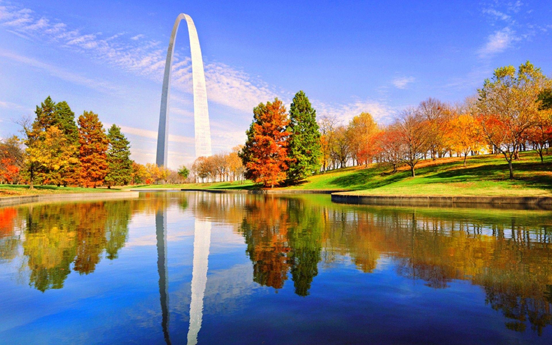 1920x1200 Gateway Arch National Park Wallpaper