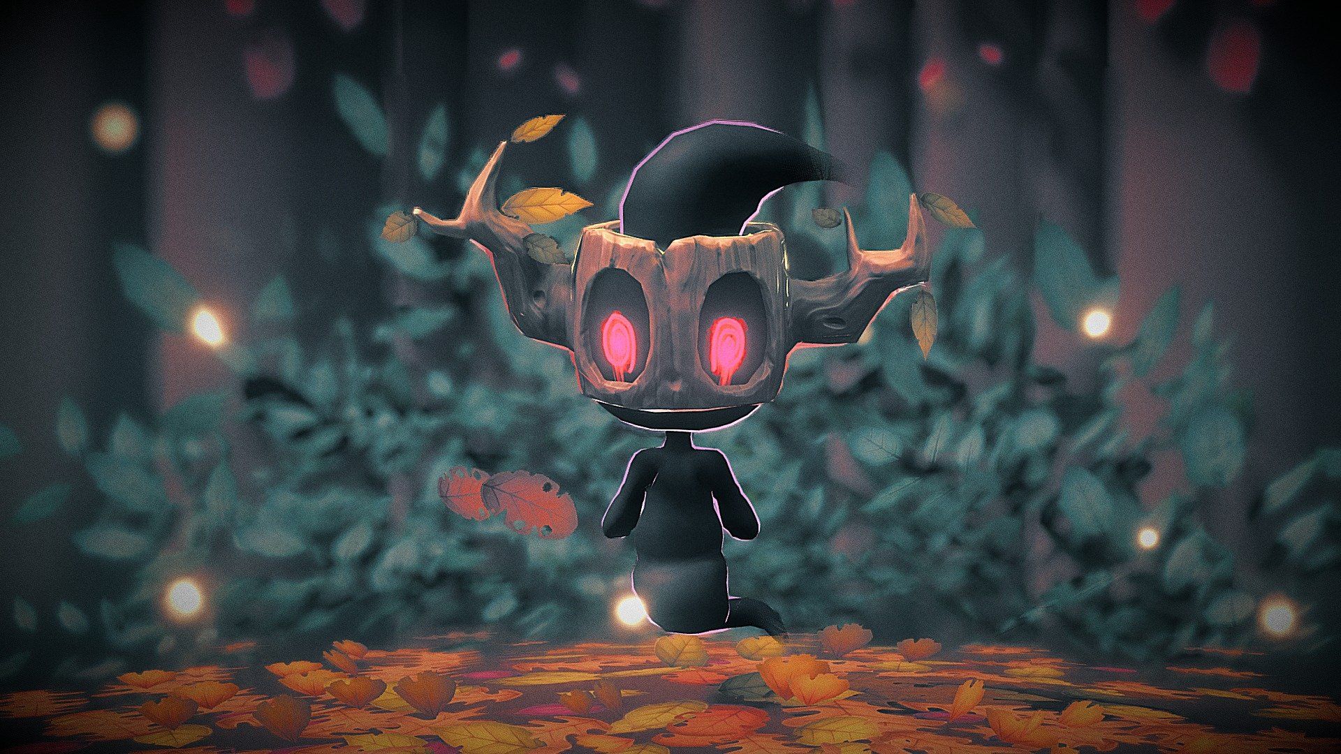 1920x1080 Phantump in the woods model by Shim [310e716]