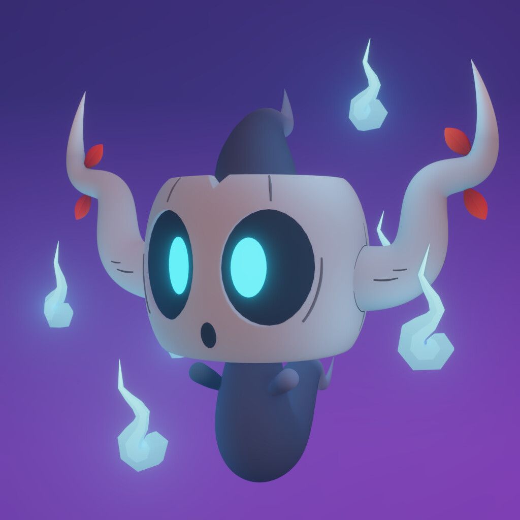 1024x1024 Phantump Shiny Free 3D model by Ergoni [c38328f]