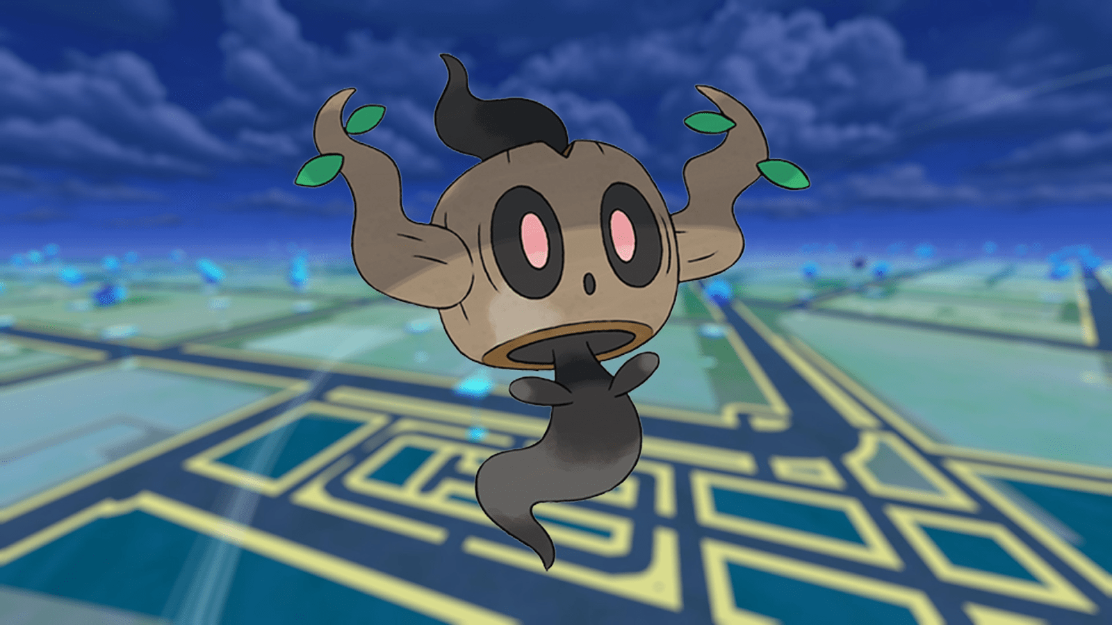 1600x900 Shiny Phantump, evolution chart, 100% perfect IV stats and Trevenant best moveset in Pokémon Go
