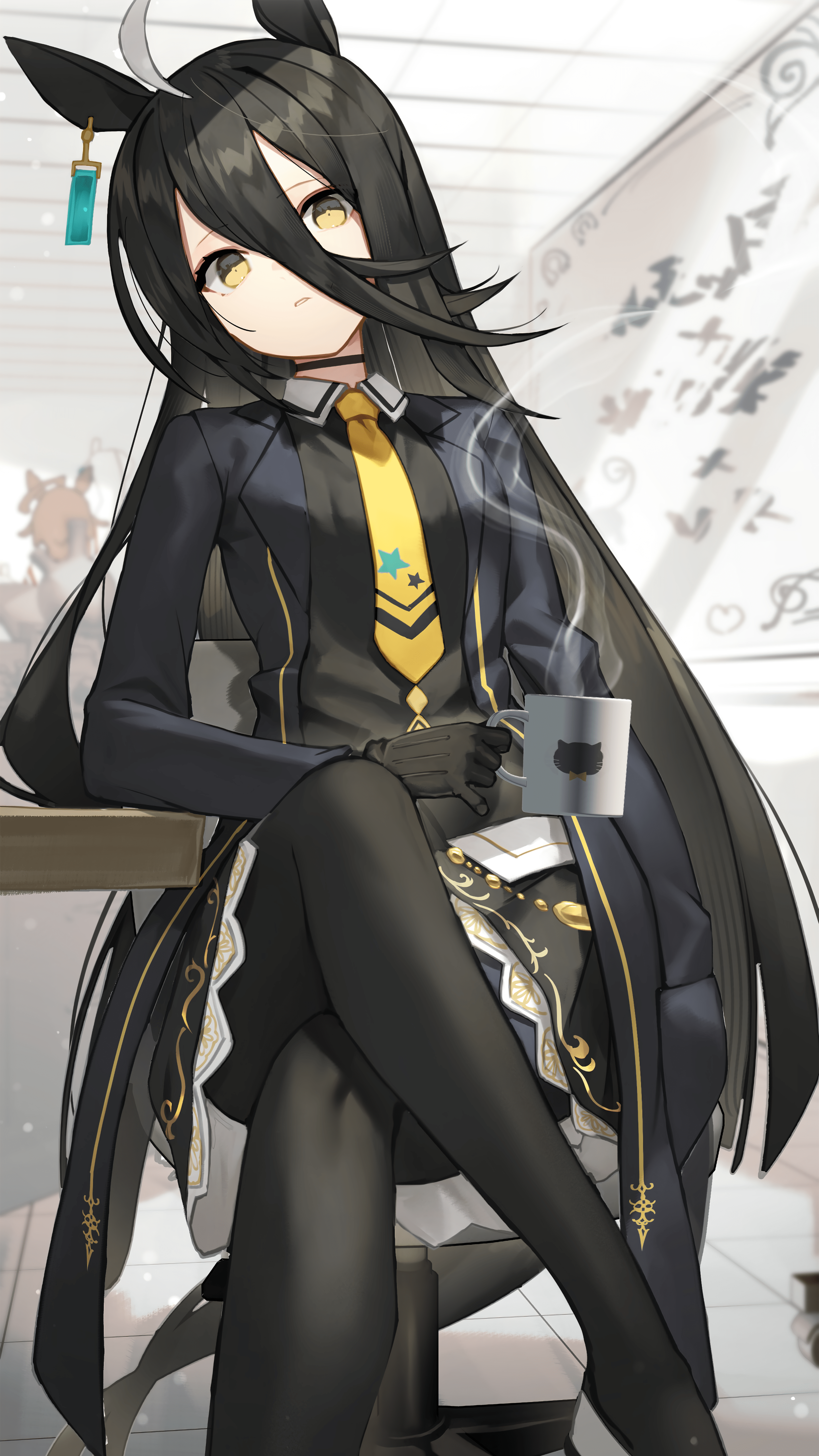 2880x5120 Manhattan Cafe (Uma Musume: Pretty Derby)