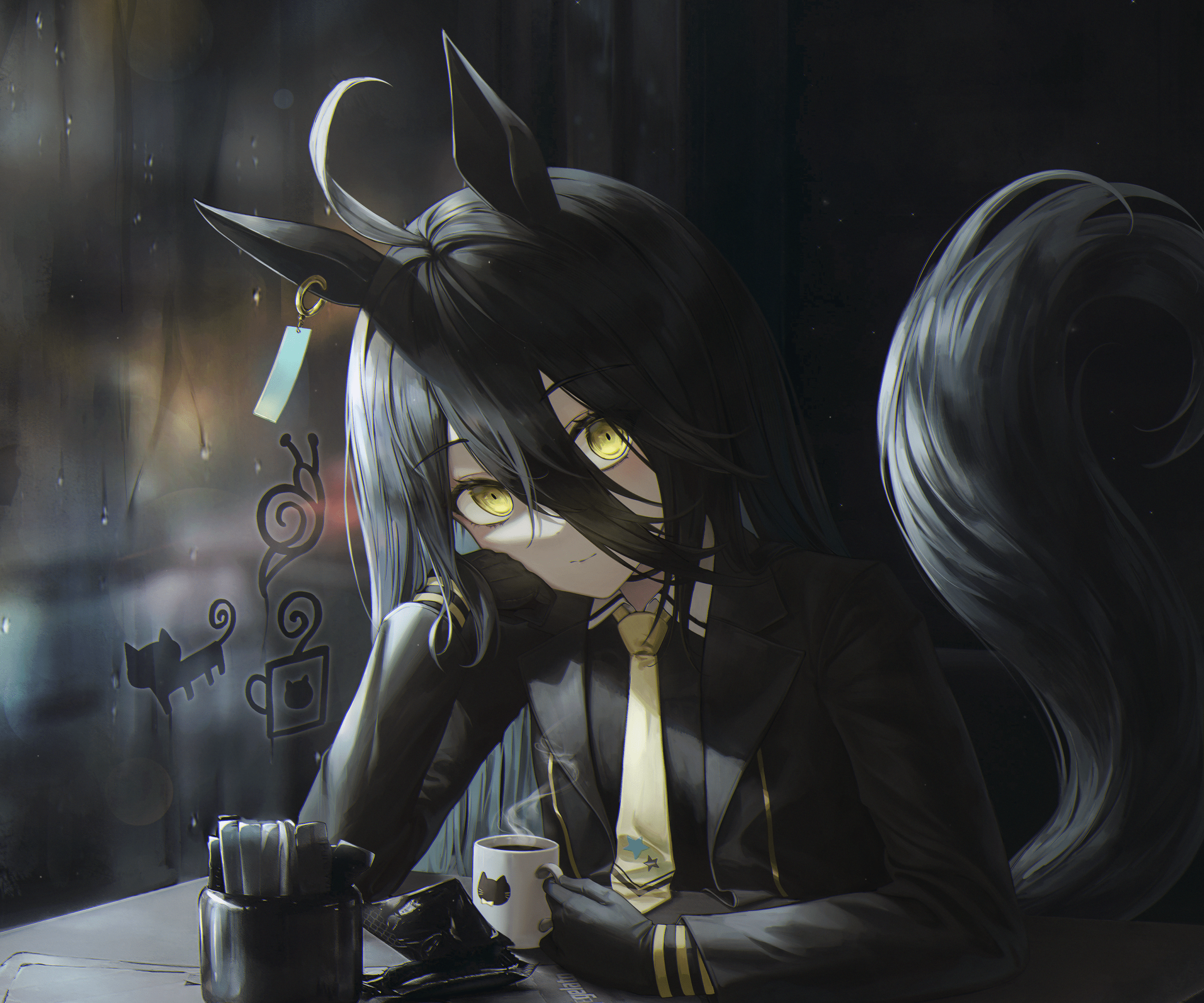 2833x2361 Midnight Manhattan Café