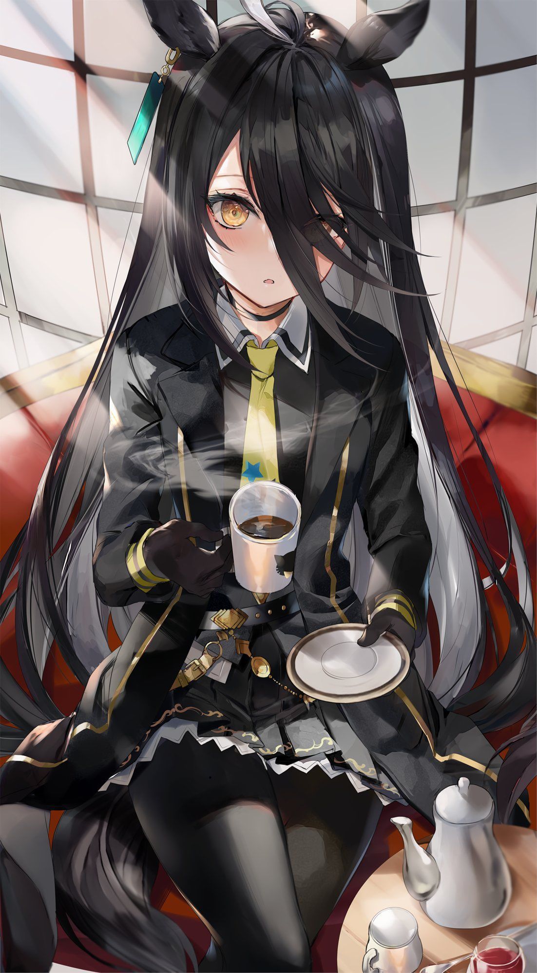 1102x1996 Manhattan Cafe Uma Musume ideas. manhattan cafe uma musume icon, manhattan cafe uma musume, horse racing anime