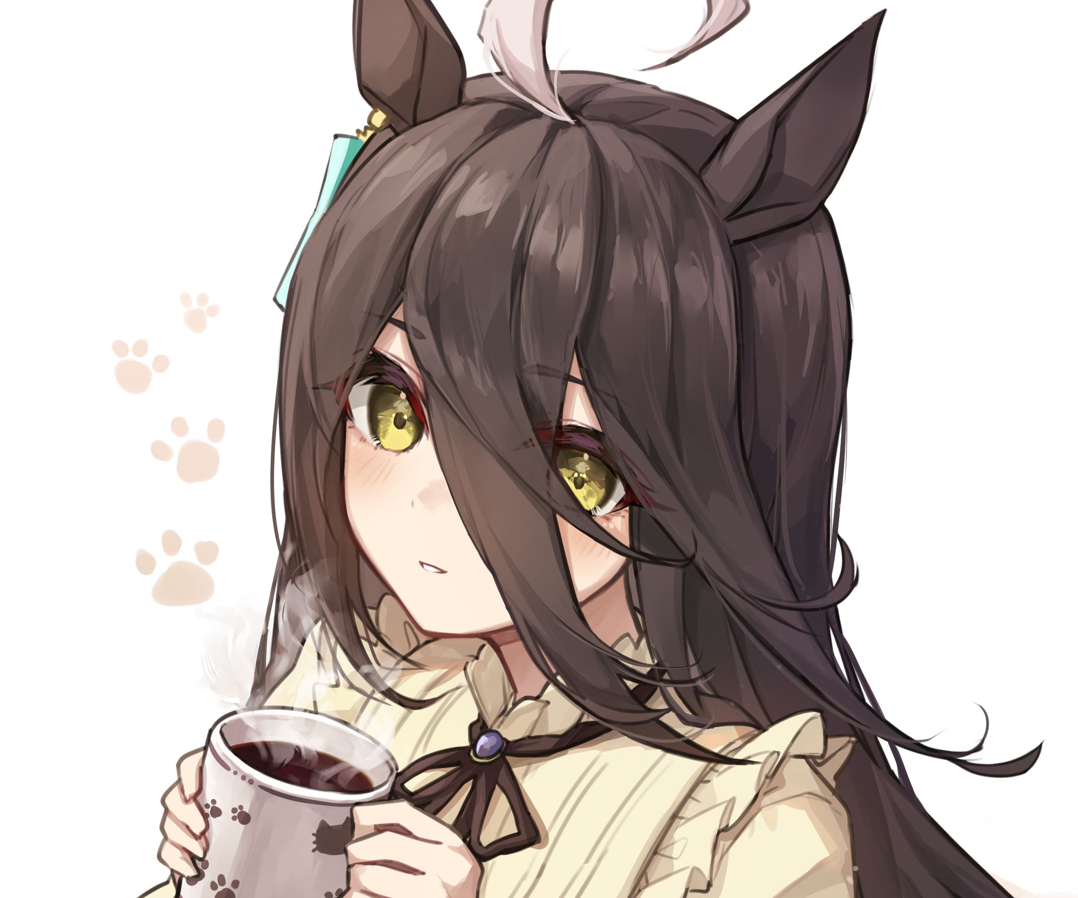 2171x1809 Desktop wallpaper: Manhattan Café, Anime, Uma Musume: Pretty Derby 4K free download for PC. 1053008