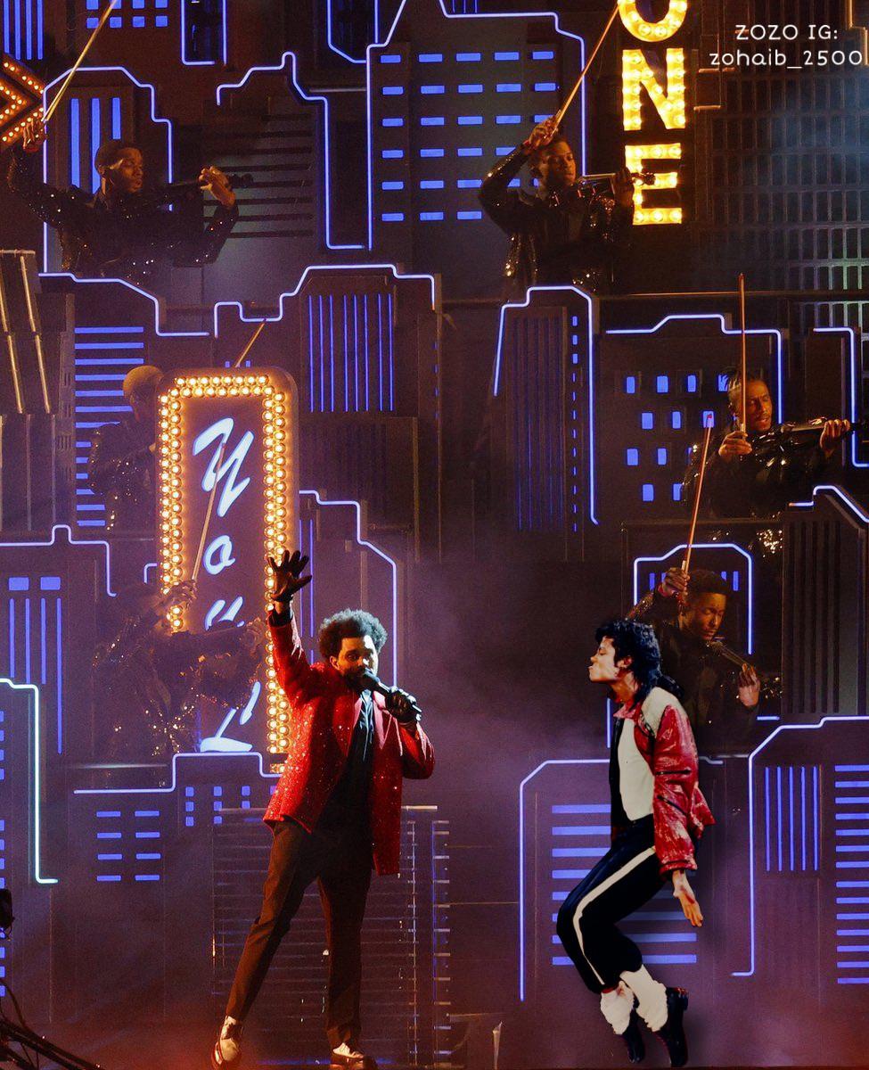 975x1200 The Weeknd & Michael Jackson Bowl Performance By ZOZO (Me)