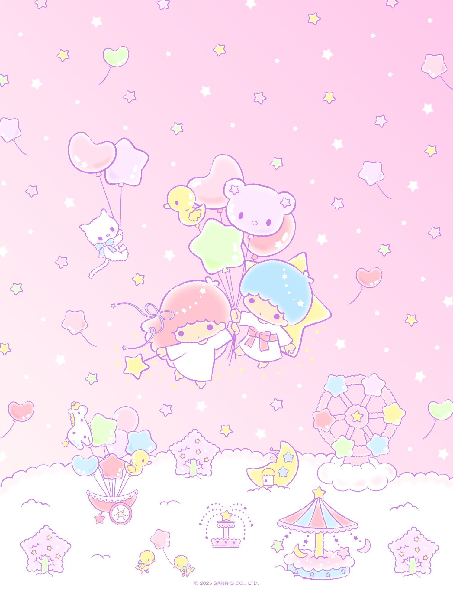 1500x2000 Sanrio Character Wallpaper