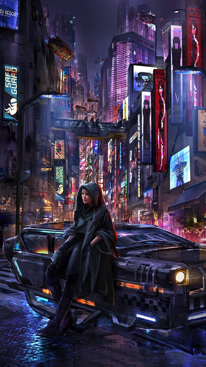 720x1280 Cloudpunk Wallpaper