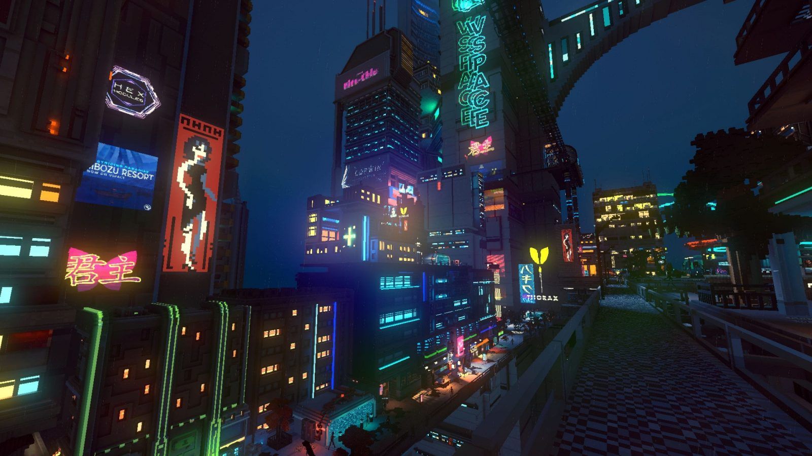 1600x900 A wallpaper engine with walking mechanics