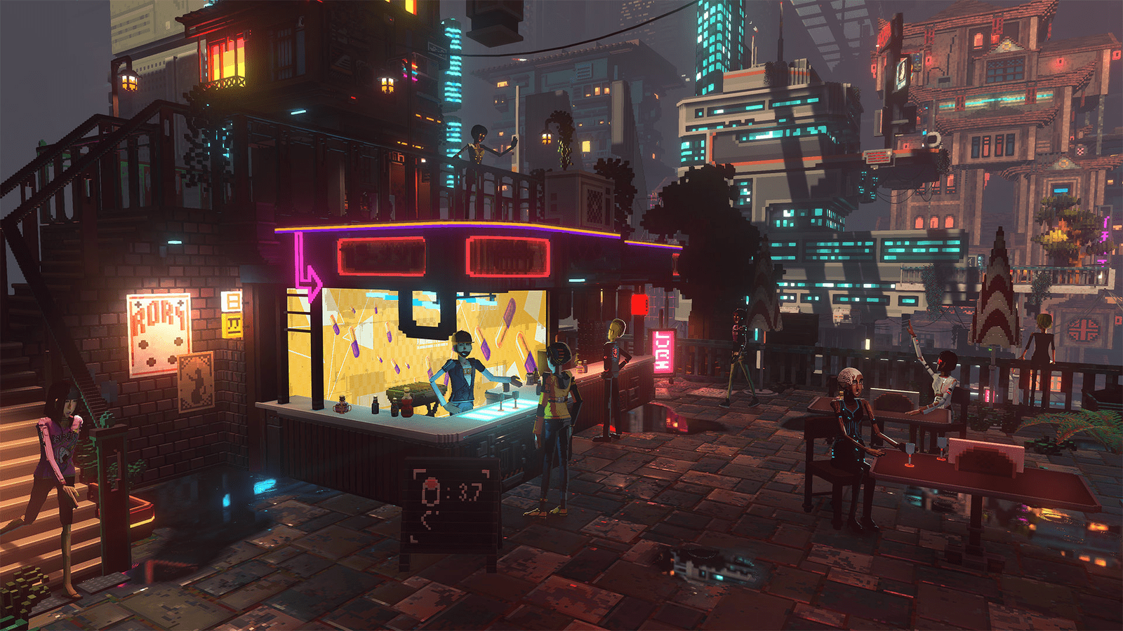 1600x900 Nivalis Is A Slice Of Life Sim Set In Cloudpunk's Wonderful City. Rock Paper Shotgun