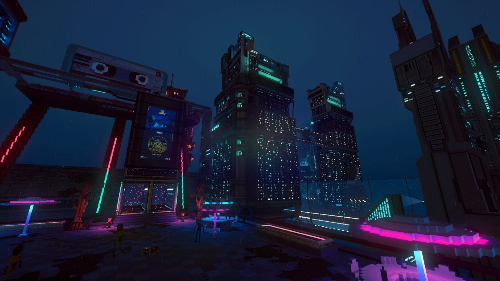 1600x900 A wallpaper engine with walking mechanics
