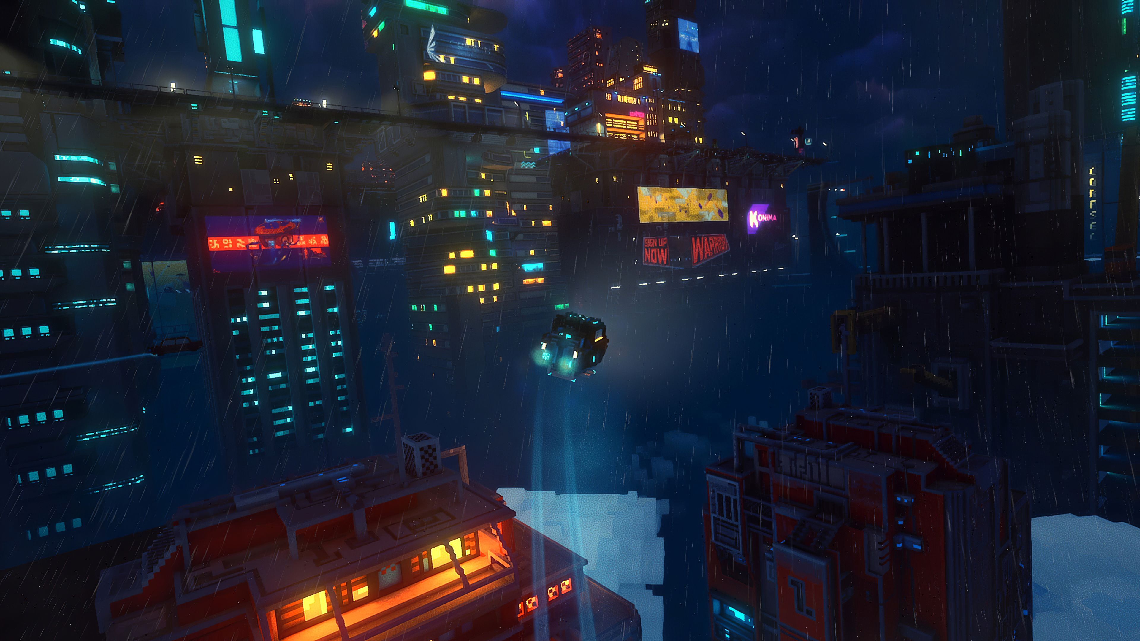 3840x2160 Cloudpunk Wallpaper