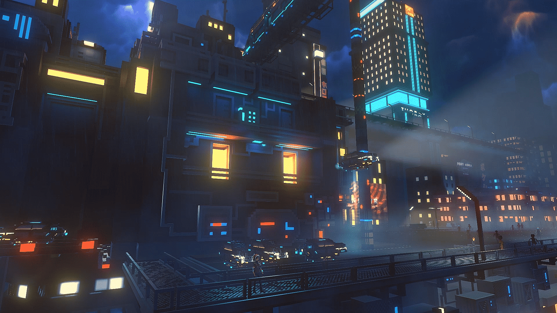 1920x1080 Cloudpunk Wallpaper