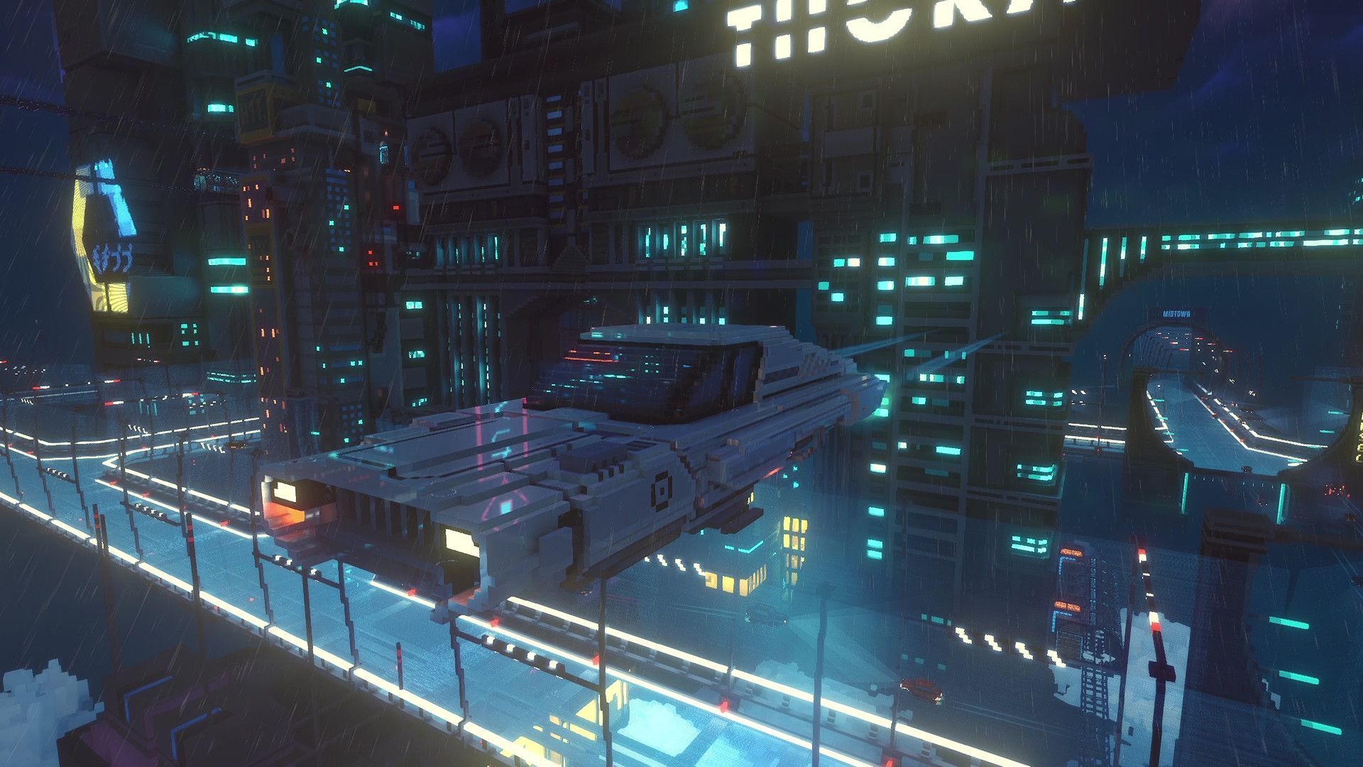 1920x1080 Cloudpunk's 'sequel Sized' DLC Arrives With A Tease For A Full Cyberpunk Life Sim