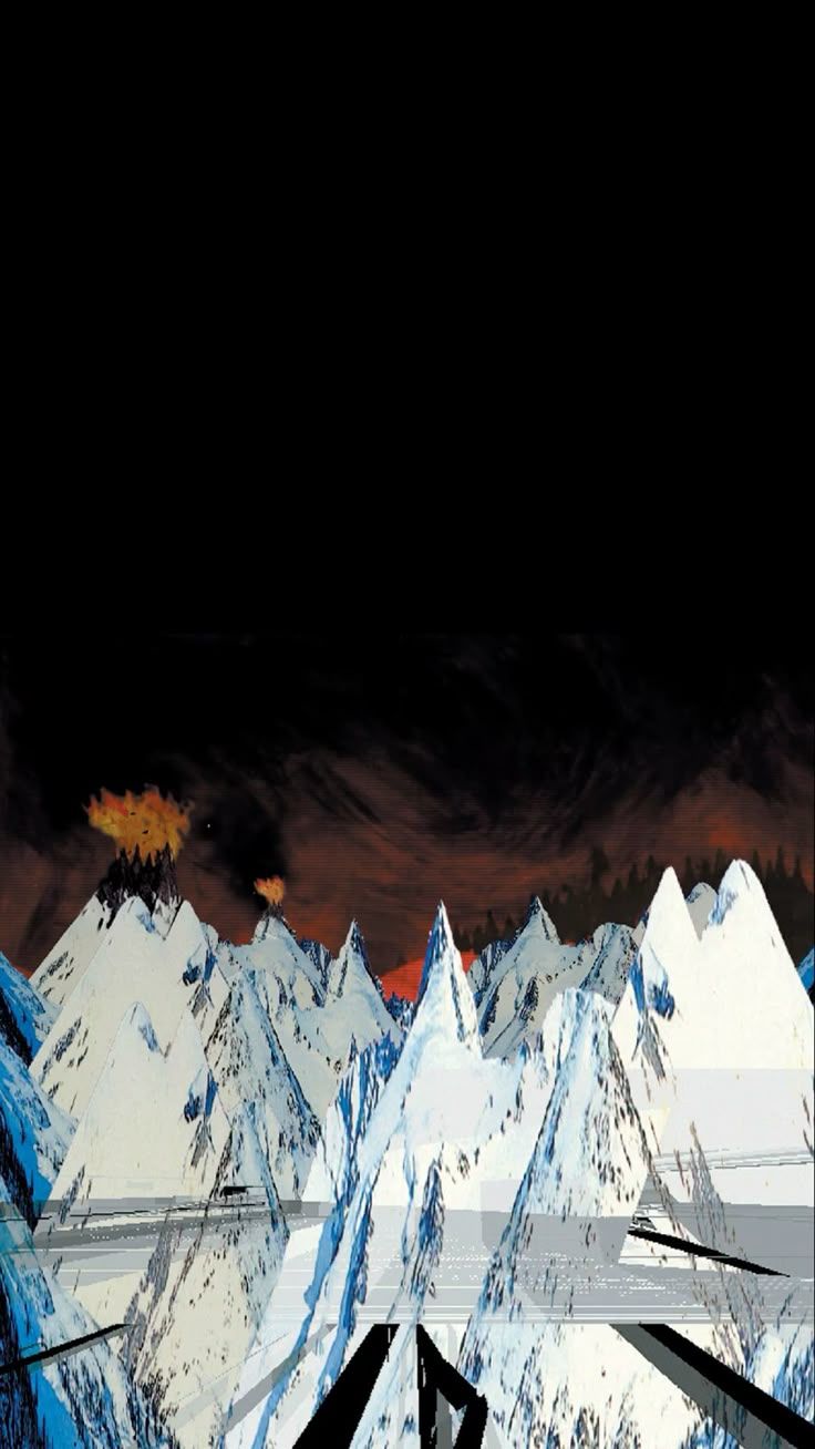 736x1308 Radiohead wallpaper kid a