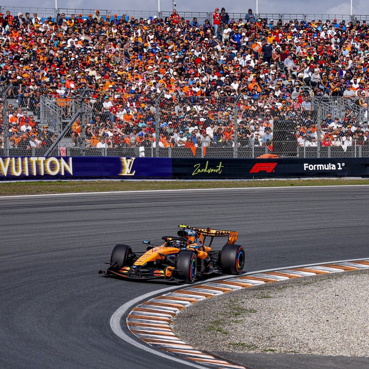 1200x1200 Formula One 2026: Lando Norris takes pole for Dutch GP after George Russell wins sprint race