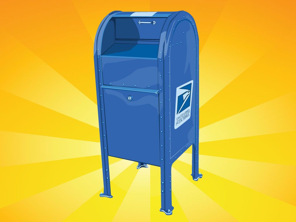 1024x768 U.S. Postal Drop Box