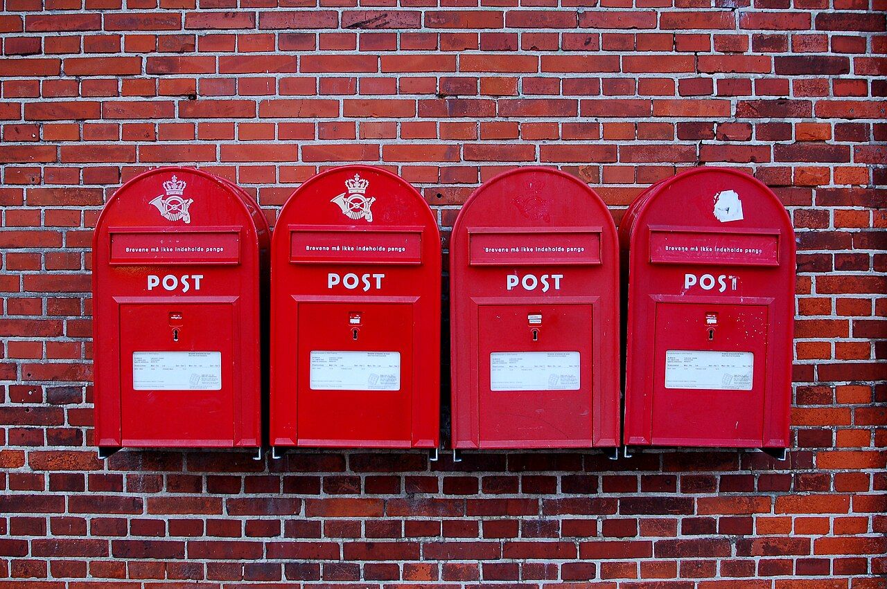 1280x851 Post Danmark Post boxes in Fåborg