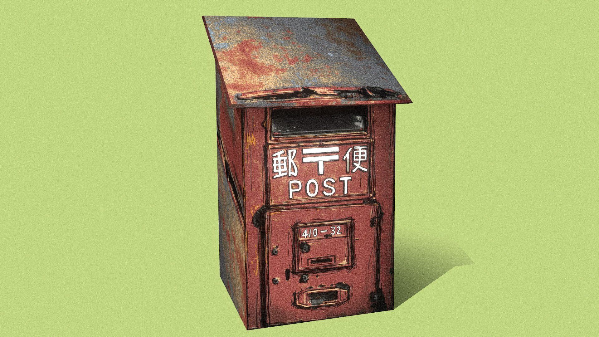 1920x1080 Anime Post Box