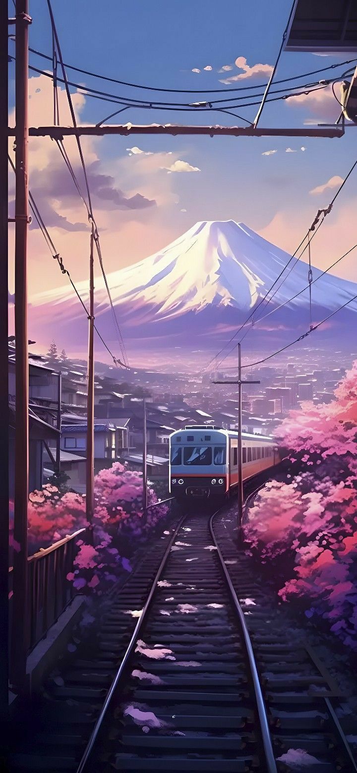 720x1560 Train Wallpaper